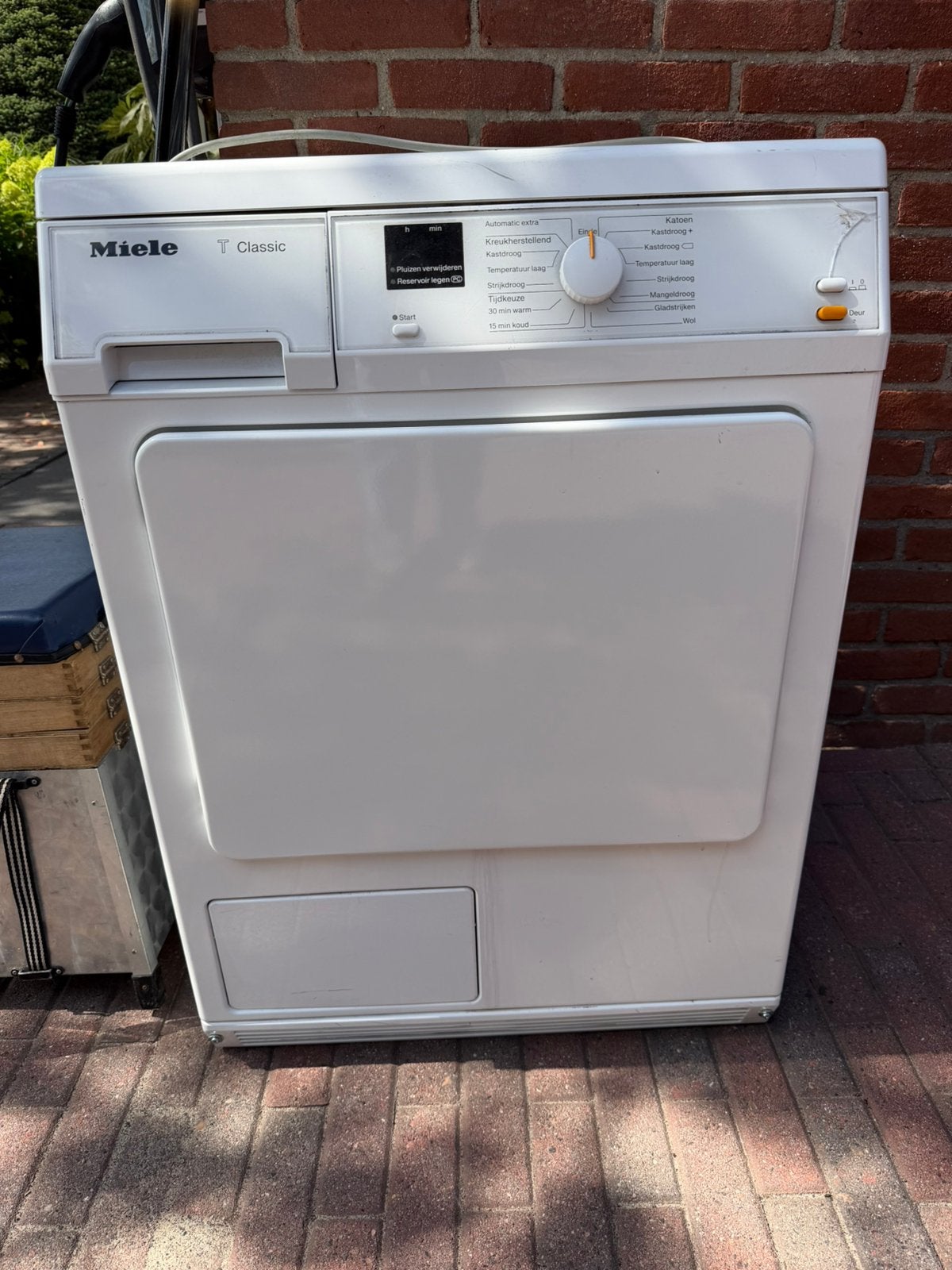 Condensdroger, Ophalen, 6 tot 8 kg, Gebruikt, 85 tot 90 cm
