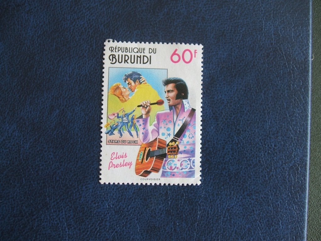 Burundi Elvis Presley, Verzenden, Overige landen, Gestempeld