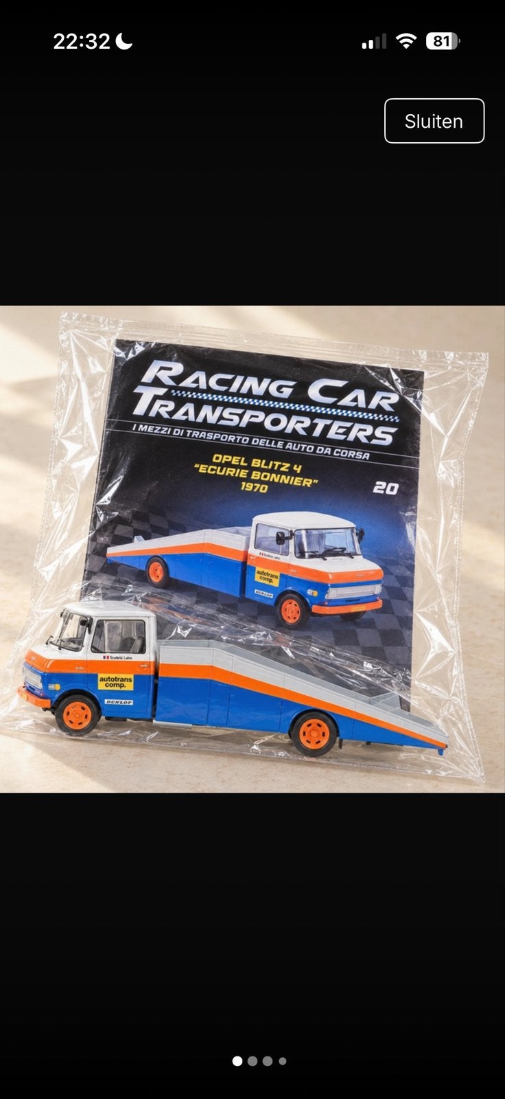 Centauria 1/43 Opel Blitz Autotransporter - Zeer Mooi, Overige merken, Centauria, Nieuw, Ophalen of Verzenden