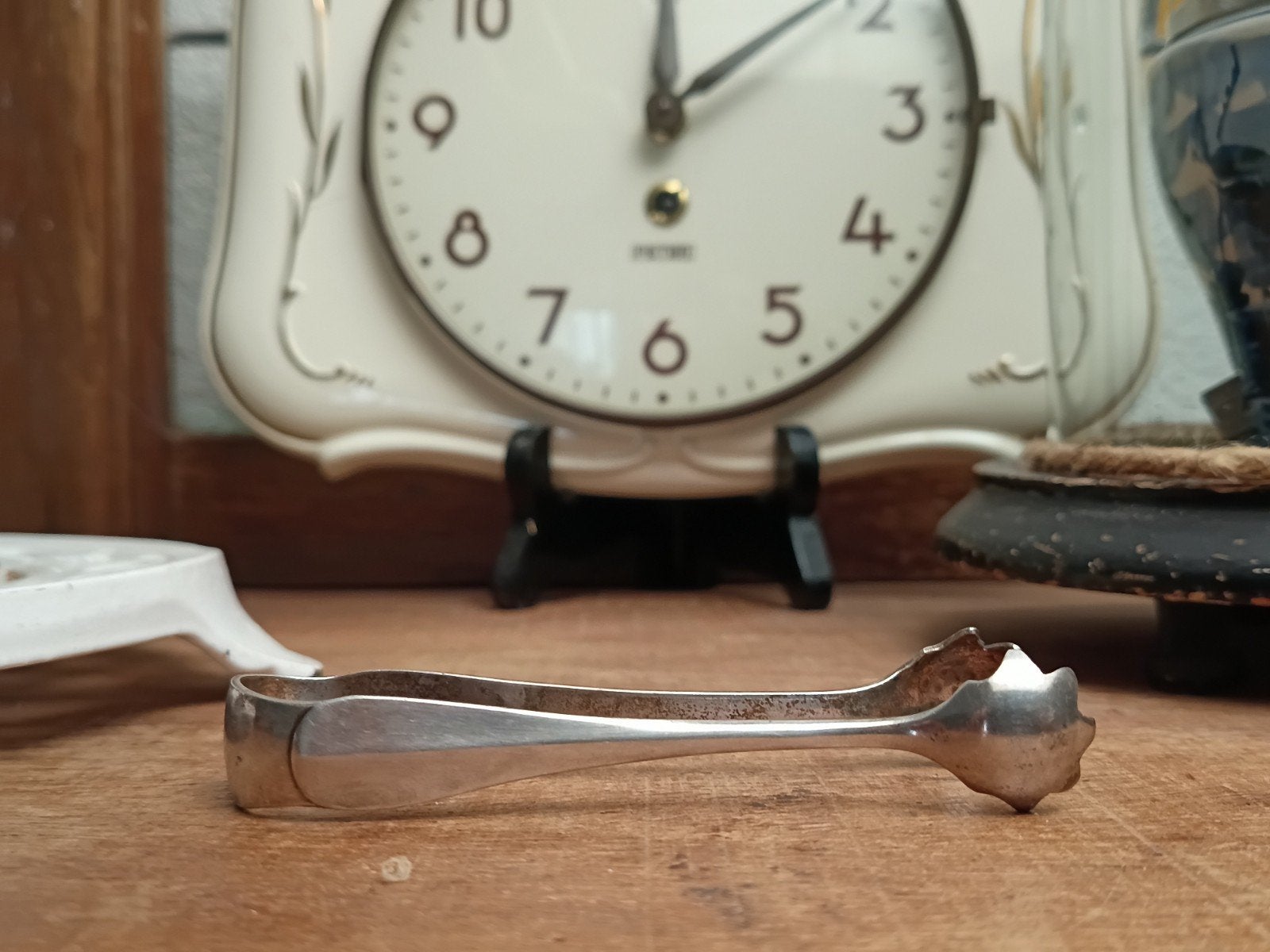 oma's brocante suikerstang holland glad / silver, Ophalen