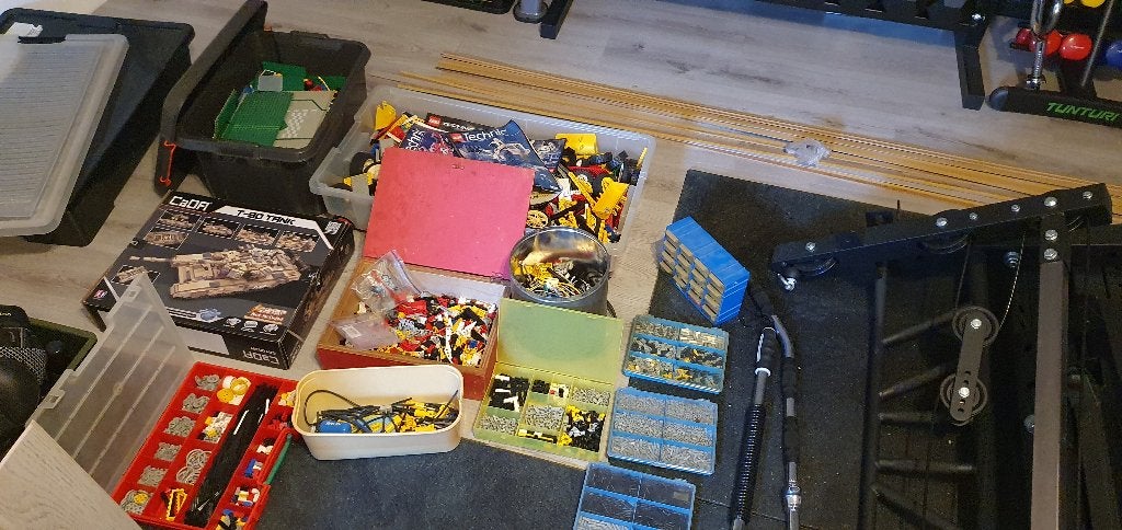Grote hoeveelheid lego (normaal en Technic), Ophalen, Gebruikt, Lego, Technic