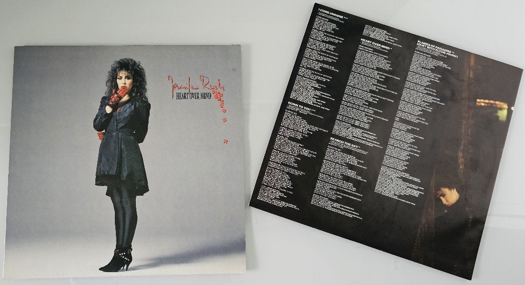Elpee: Jennifer Rush - Heart Over Mind (1987), Ophalen of Verzenden, Zo goed als nieuw