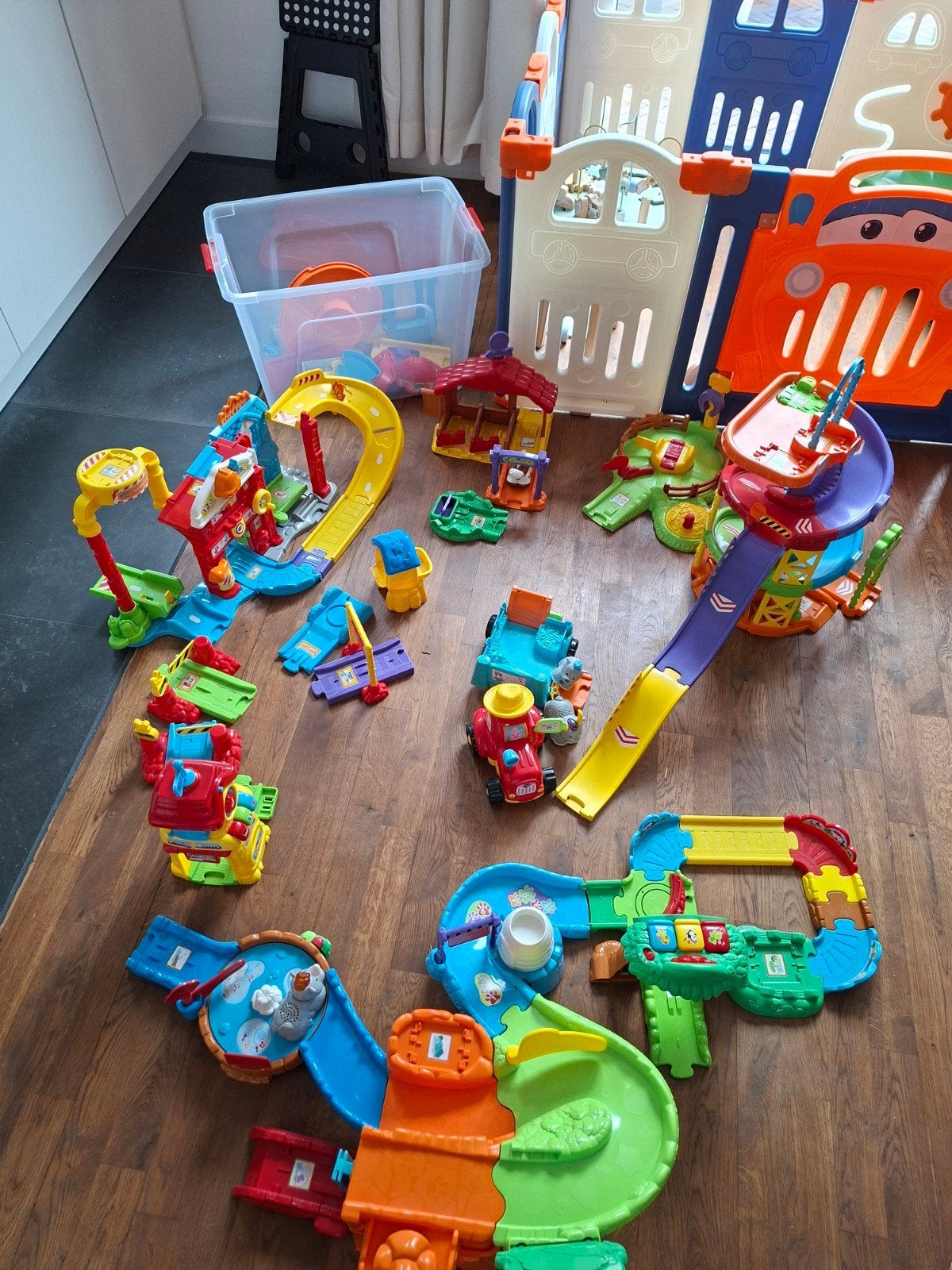 Grote VTech Toet Toet Auto's en Zoef Zoef Dieren set, Ophalen of Verzenden, Gebruikt