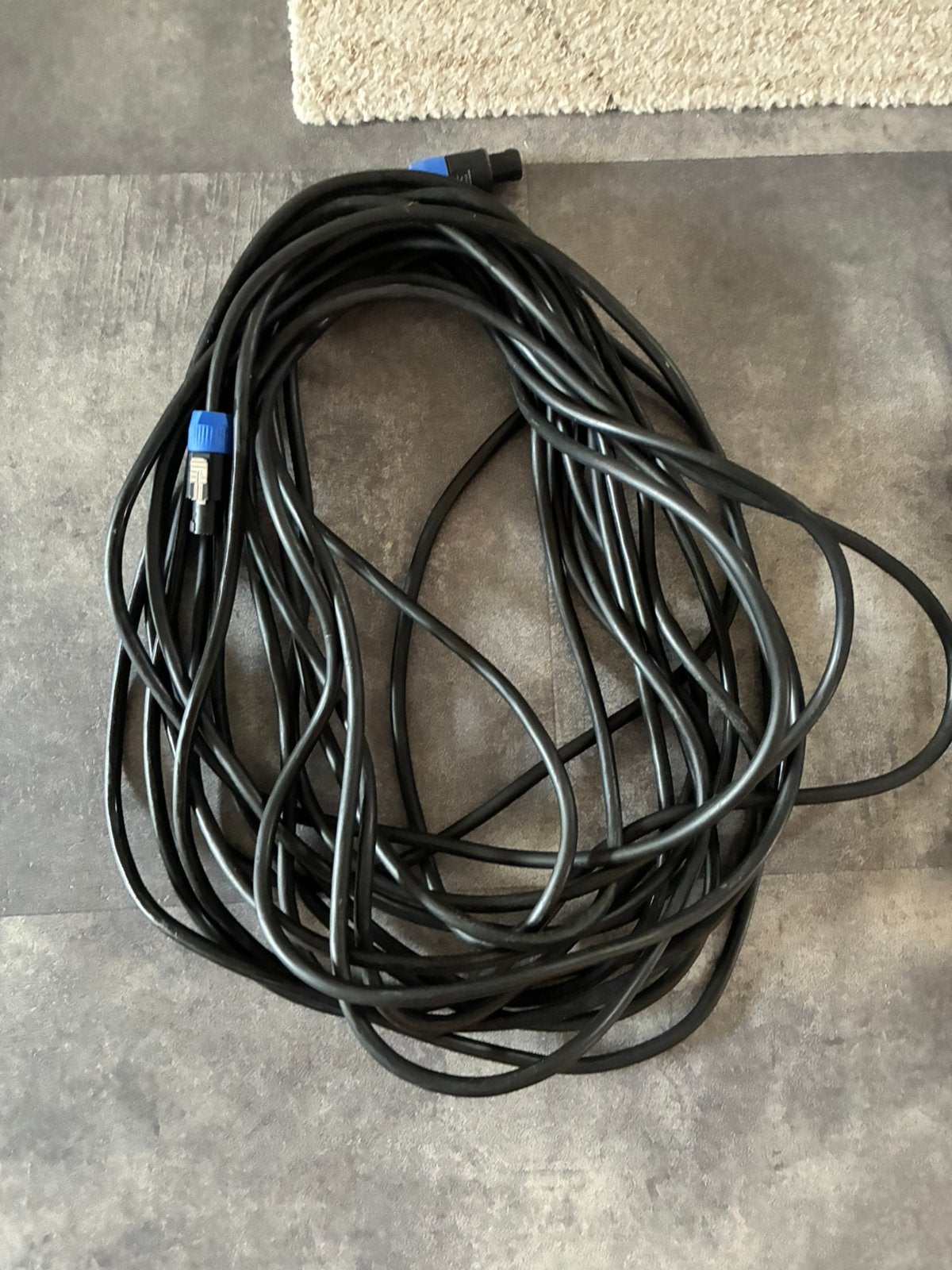 Speakon NL4FC Speakerkabel, Ophalen of Verzenden, Zo goed als nieuw, Speaker of Versterker