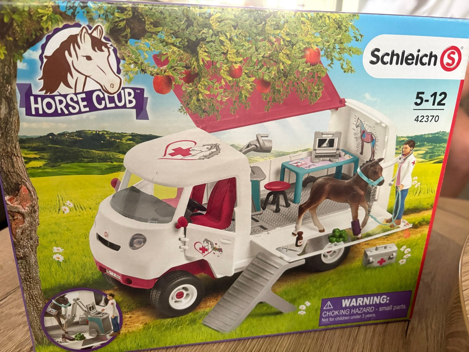 Schleich Horse Club Dierenartsenpraktijk op wielen, Ophalen, Gebruikt