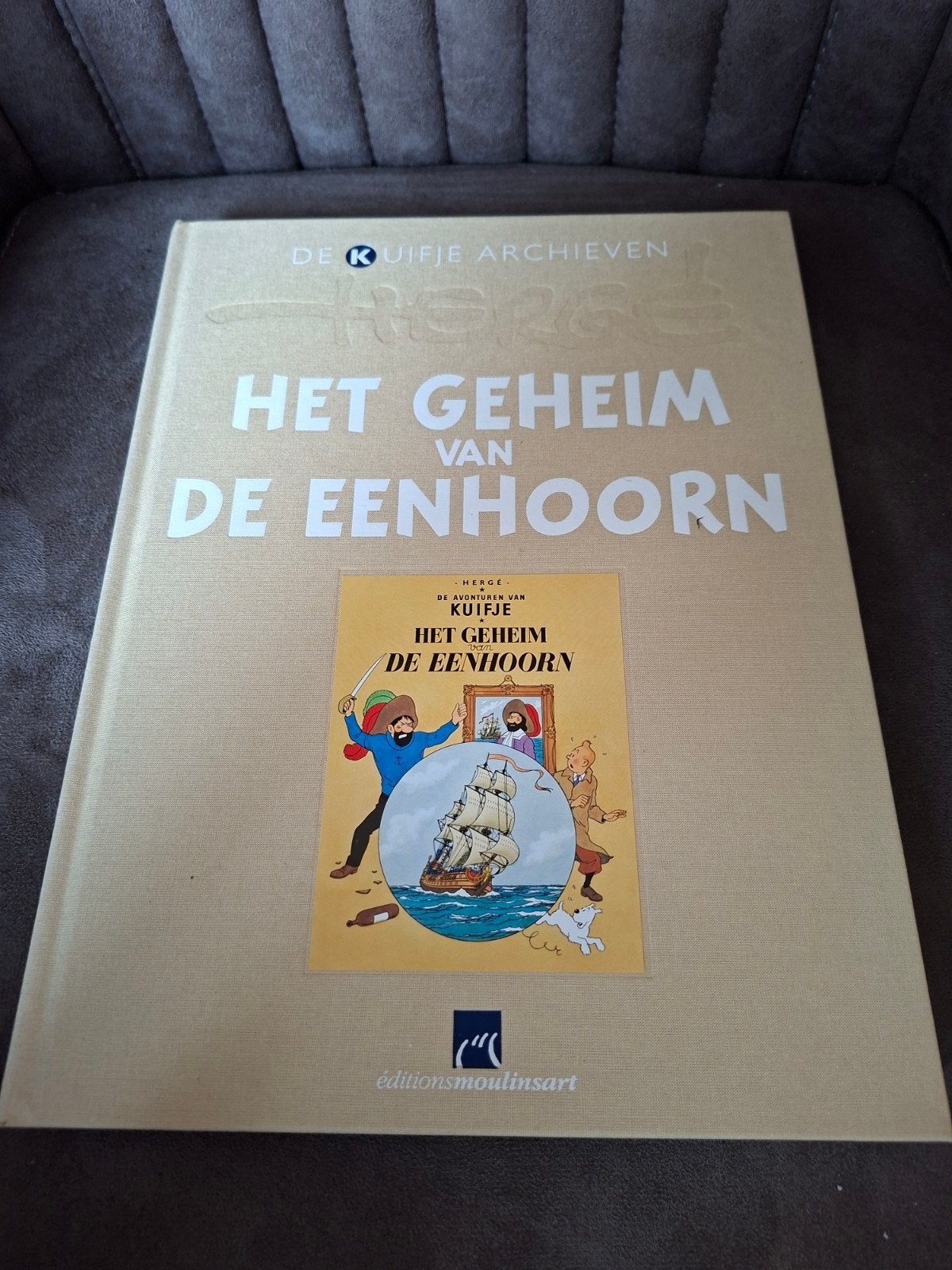 De Kuifje Archieven: Het Geheim van de Eenhoorn, Boeken, Eén stripboek, Ophalen of Verzenden, Zo goed als nieuw, Hergé