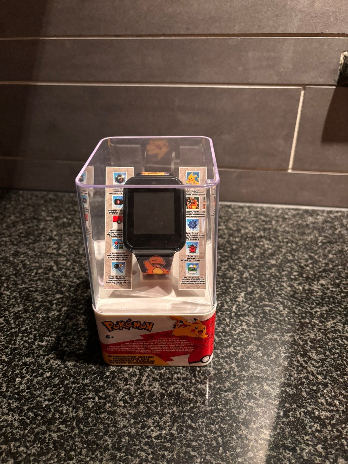 Pokemon Kids Smart Horloge, Sieraden, Tassen en Uiterlijk, Ophalen of Verzenden, Zo goed als nieuw, Zwart, Jongen of Meisje