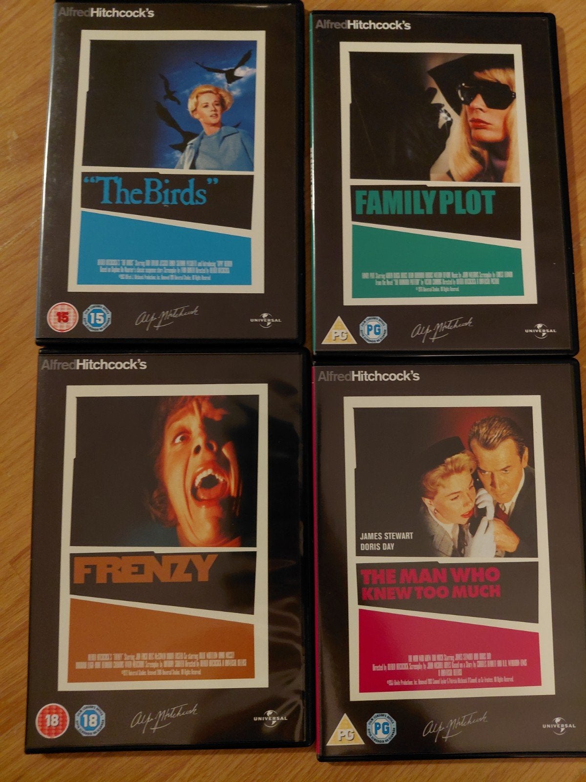 Hitchcock boxset 14 arthouse filmhuis films, Alle leeftijden, Ophalen of Verzenden, Zo goed als nieuw, Overige gebieden