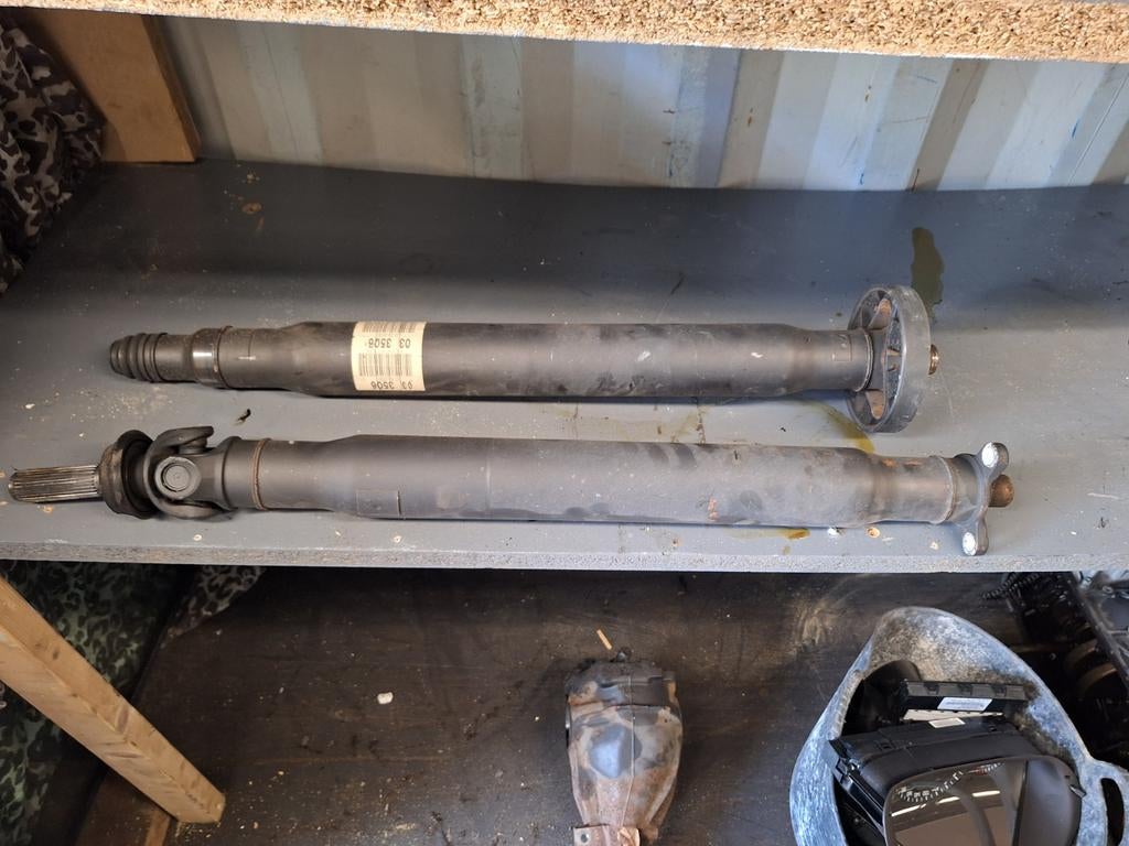 Cardanas aandrijfas Mercedes W203 C-klasse 200 kompressor, Ophalen, Mercedes-Benz, W203, W203