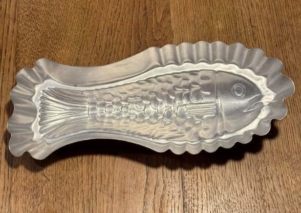 Aluminium vorm - vis, Overige typen, Ophalen of Verzenden, Zo goed als nieuw, Metaal