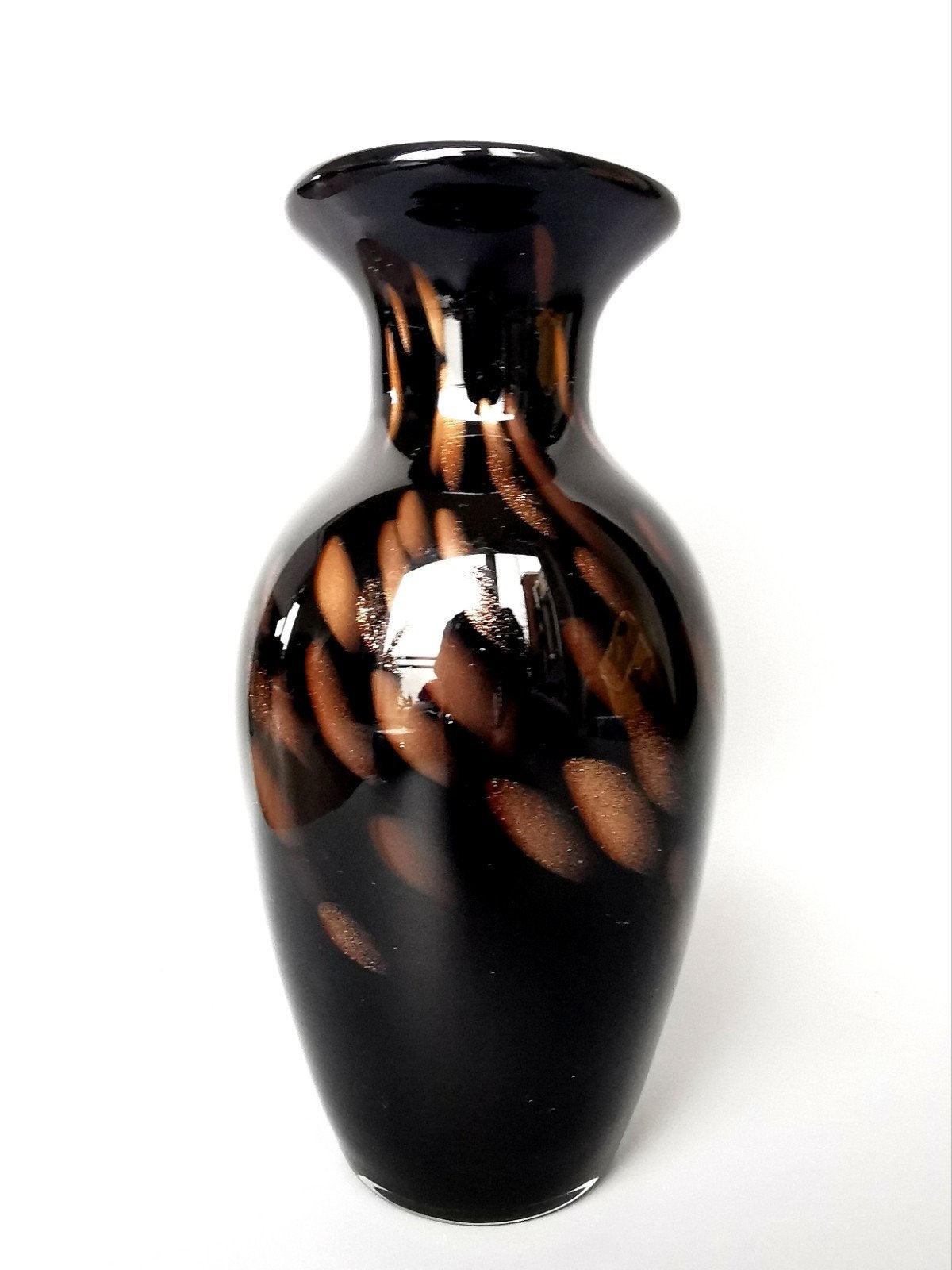 Vincenzo Nason ? Murano Aventurin glas zwart goud, Antiek en Kunst, Verzenden