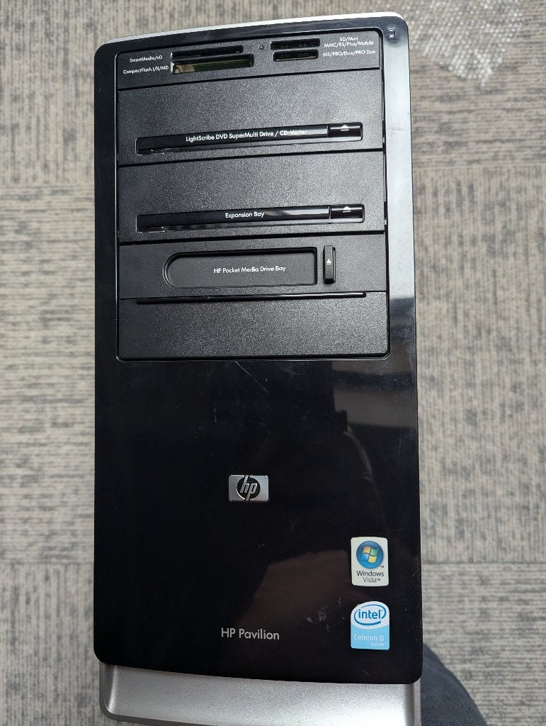 HP Pavilion PC a6000     zonder harde schijf, Hp, HDD, Ophalen of Verzenden, Zo goed als nieuw