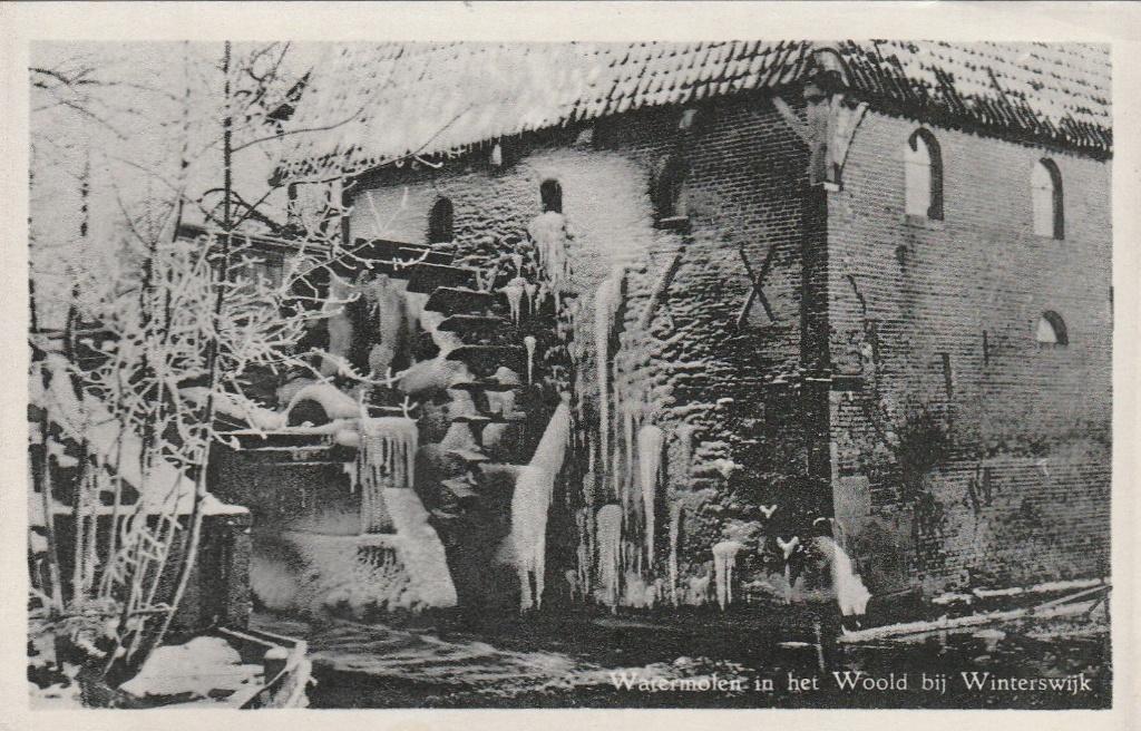 winterswijk- watermolen woold, Verzenden, 1940 tot 1960, Gelderland
