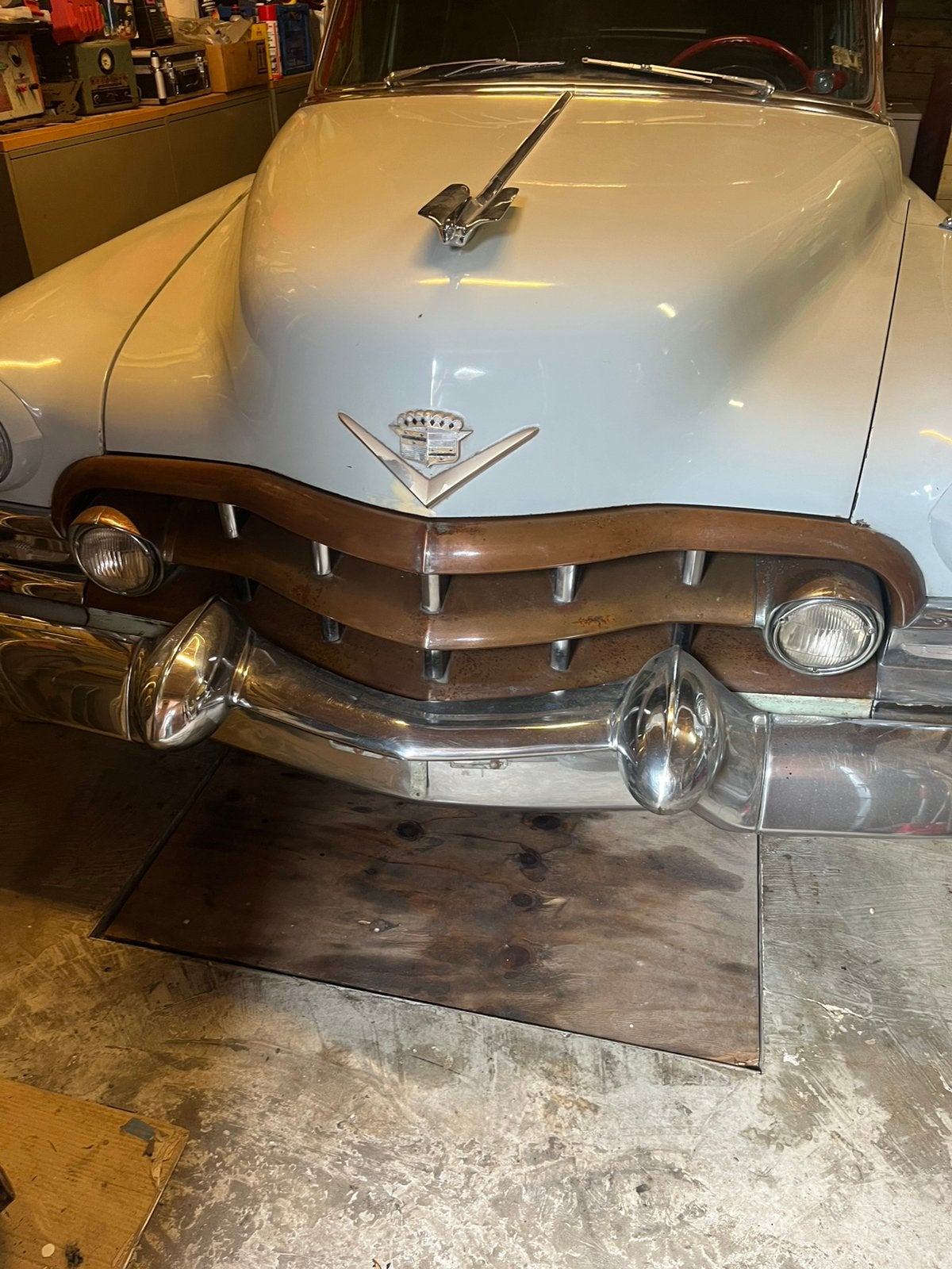 Cadillac, Particulier, Sedan, Zilver of Grijs, 5 cc