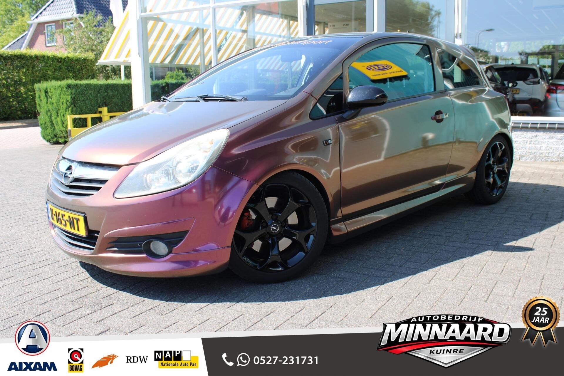 Opel Corsa 1.6-16V GSI|Airco|Stoel en Stuur verw., Euro 5, Gebruikt, 4 cilinders, 150 pk