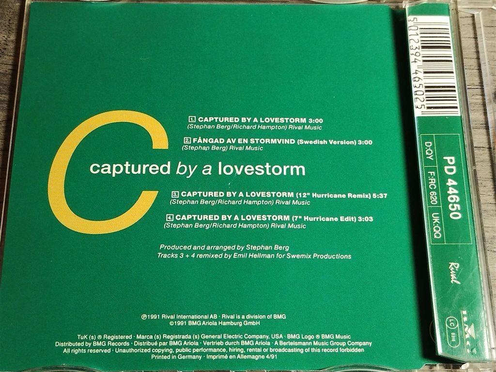 Carola ‎– Captured By A Lovestorm [CD Single], Ophalen of Verzenden, Zo goed als nieuw, Pop