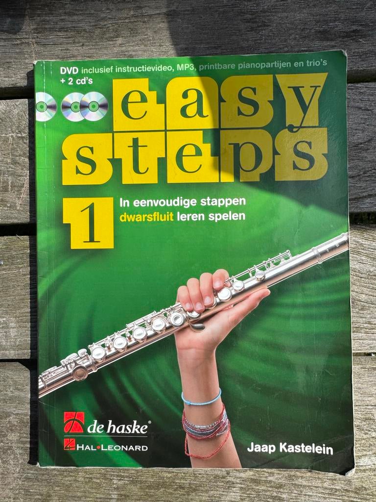 Easy Steps 1: Dwarsfluit leren spelen (incl. DVD & CD's), Muziek en Instrumenten, Blaasinstrumenten | Dwarsfluiten en Piccolo's