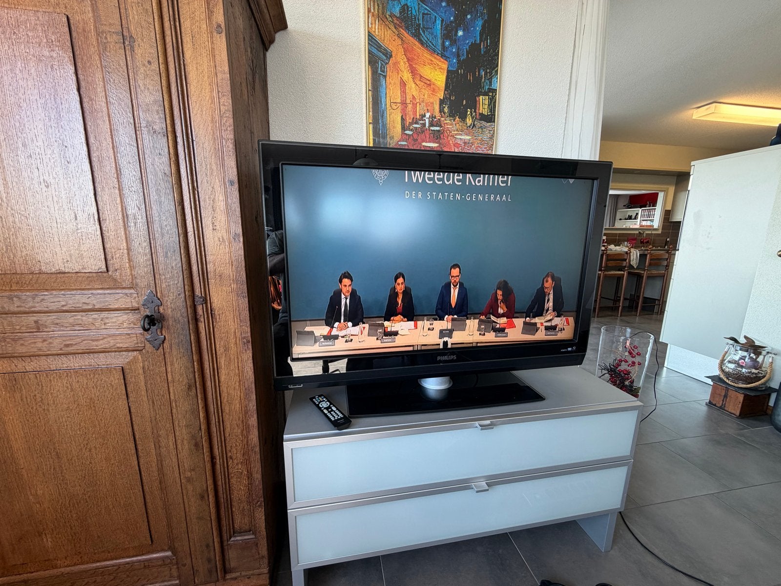 Philips LCD TV 42 inch Full HD, Audio, Tv en Foto, Televisies, Ophalen, Philips, Gebruikt, 50 Hz