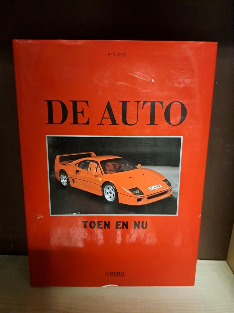 De Auto Toen En Nu - Ken Vose - Boek over auto's, Ophalen of Verzenden, Gelezen, Algemeen, Ken Vose
