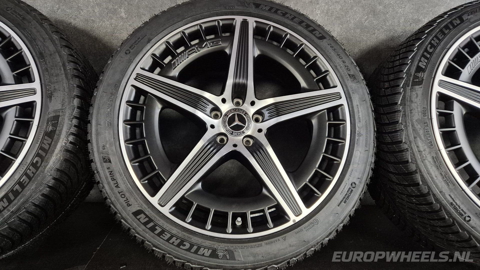 20 inch Mercedes EQE 43 53 AMG V295 velgen winterbanden, Auto-onderdelen, Gebruikt, -, 265 mm, -