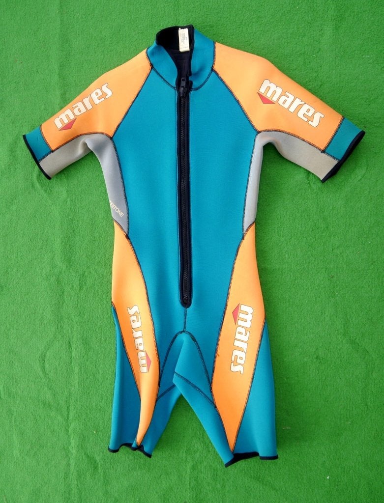 Mares 3 mm Shorty voor man (ca. 178 cm) - Maat M (3), Wetsuit, Gebruikt, Heer, Ophalen of Verzenden