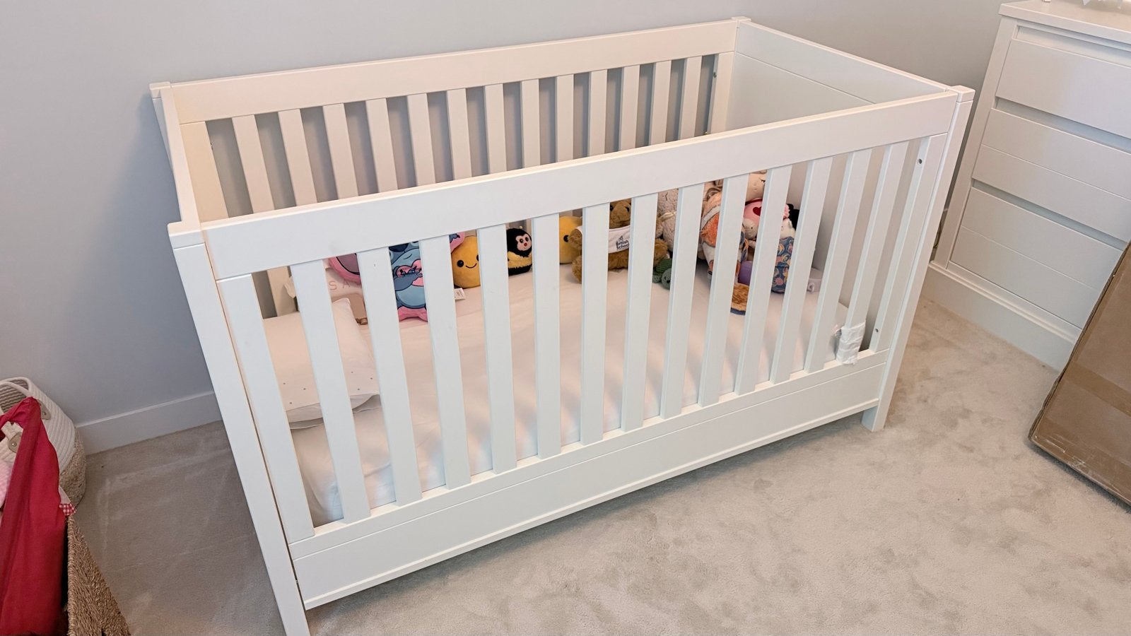 Theophile & Patachou Ledikant 70x140cm met matras, Ophalen, 70 tot 85 cm, 140 tot 160 cm, Zo goed als nieuw