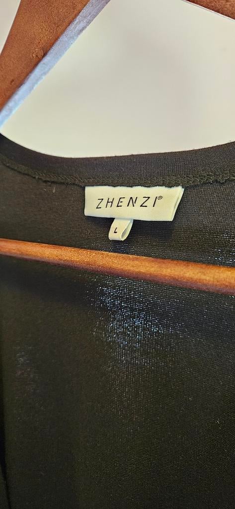 Zhenzi Zwart Vest Maat L   en broeken  met maat 46/48, Ophalen, Zhenzi, Zwart, Maat 42/44 (L)
