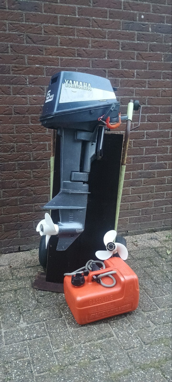 Yamaha 8 pk 2 takt kortstaart buitenboordmotor, Ophalen of Verzenden, Overige materialen, Buitenboordmotor