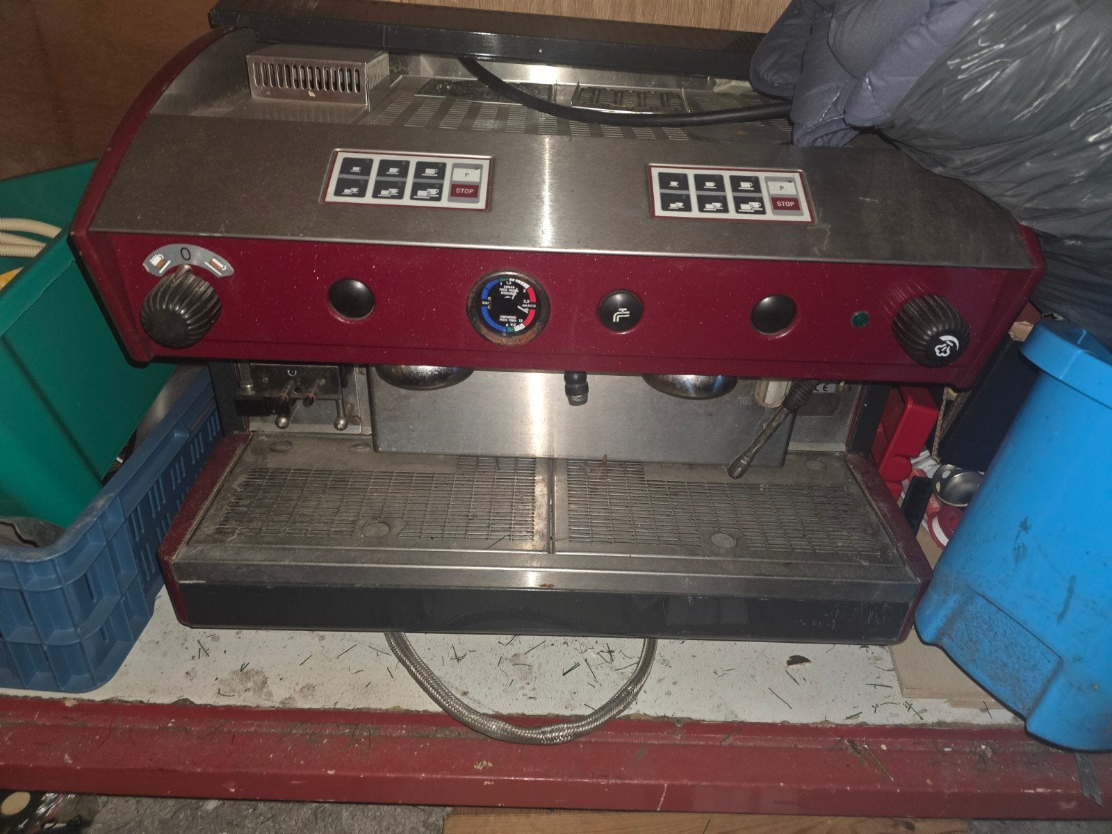 professionele koffiemachine 2 groeps, Witgoed en Apparatuur, Koffiezetapparaten, Ophalen
