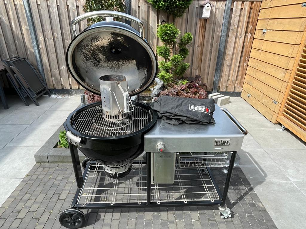 Weber summit kamado s6, Ophalen, Zo goed als nieuw, Met accessoires