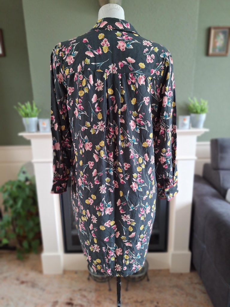 Heartmind Heart Mind groene blouse jurk 40 M, Maat 38/40 (M), Verzenden, Knielengte, Gedragen