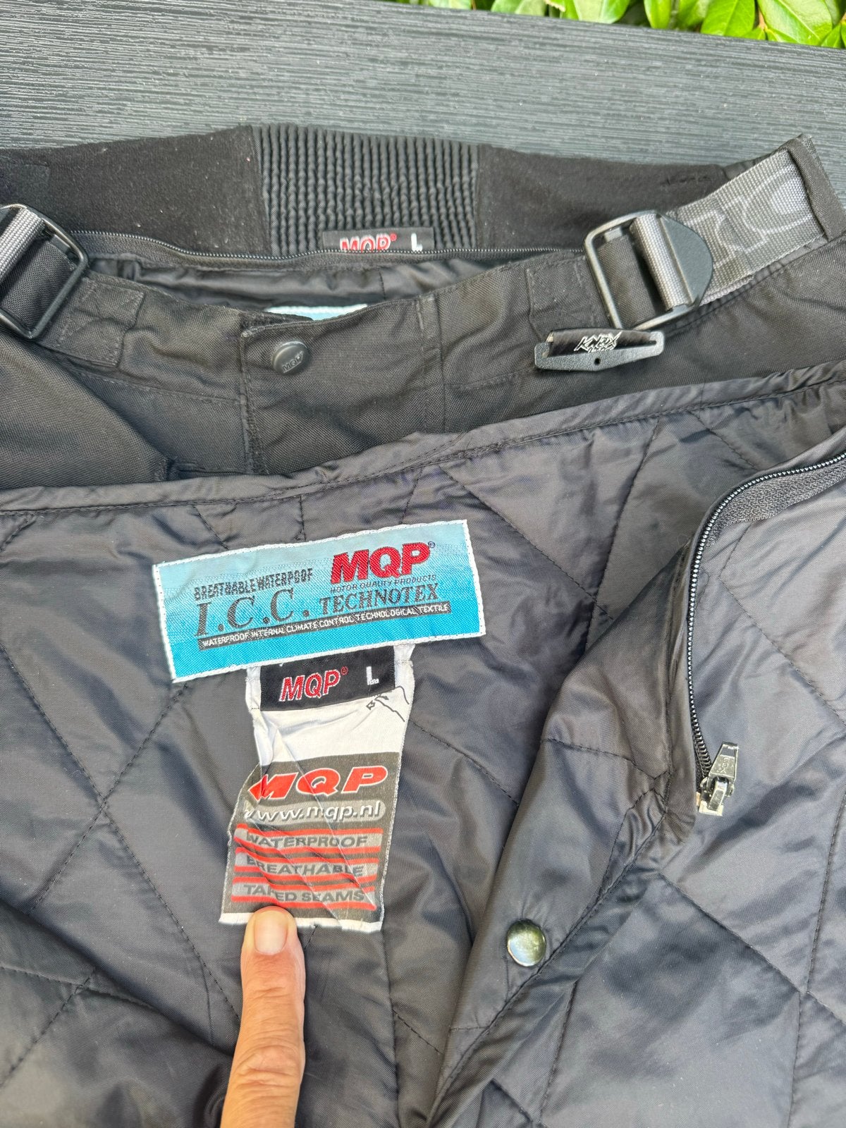 MQP Motorbroek met uitneembare voering - Maat L, Ophalen of Verzenden, Tweedehands, Heren, Broek | textiel
