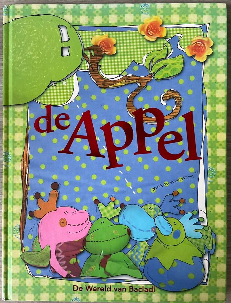 De Appel De wereld van Bacladi - Brecht Gerritse, Boeken, Prentenboeken en Plaatjesalbums, Gelezen, Ophalen of Verzenden