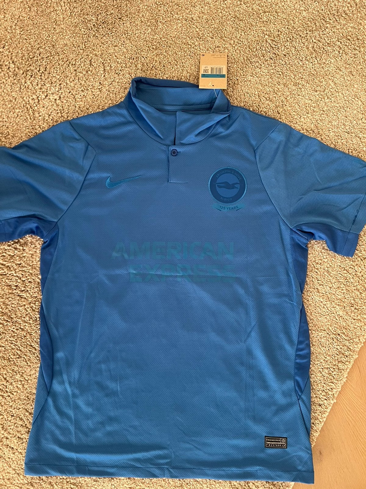 Brighton Hove & Albion FC 125 Years shirt- maat M -, Ophalen of Verzenden, Nieuw, Wit