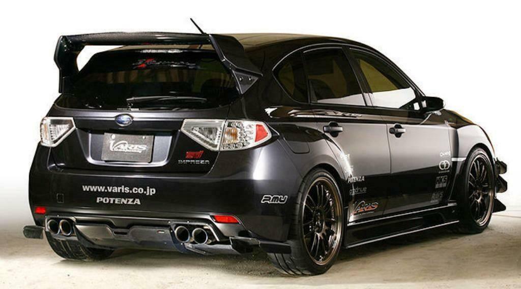 JapPower Varis Style spoiler - Subaru Impreza Hatchback 08+, Ophalen of Verzenden
