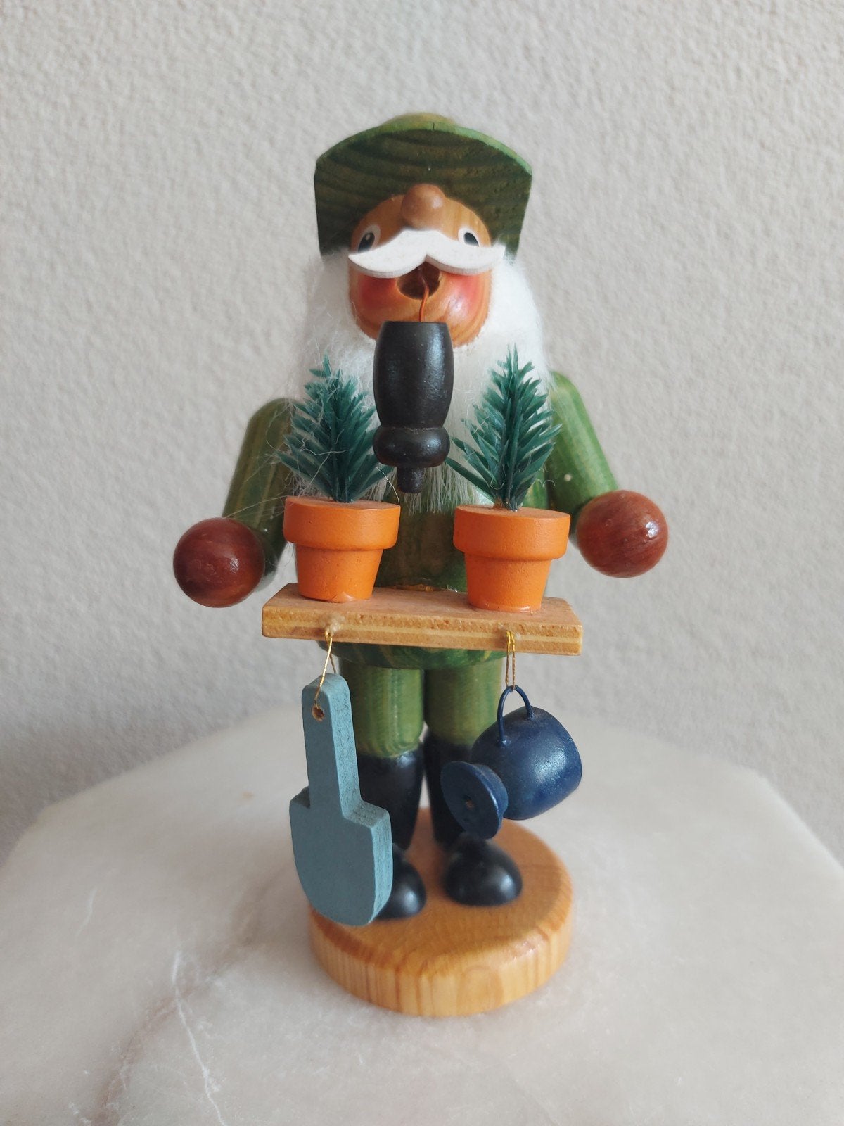 Vintage rookmannetje ertsgebergte, Ophalen of Verzenden