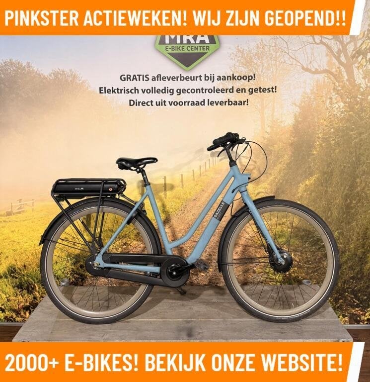 Gazelle ESPRIT Elektrische fiets met voorwiel motor ebike!, Fietsen en Brommers, Elektrische fietsen, Gazelle, Ophalen of Verzenden
