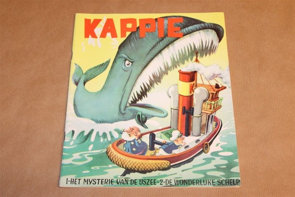 Kappie - Oude uitgave Friesche Vlag - Ca 1960, Eén stripboek, Ophalen of Verzenden, Zo goed als nieuw