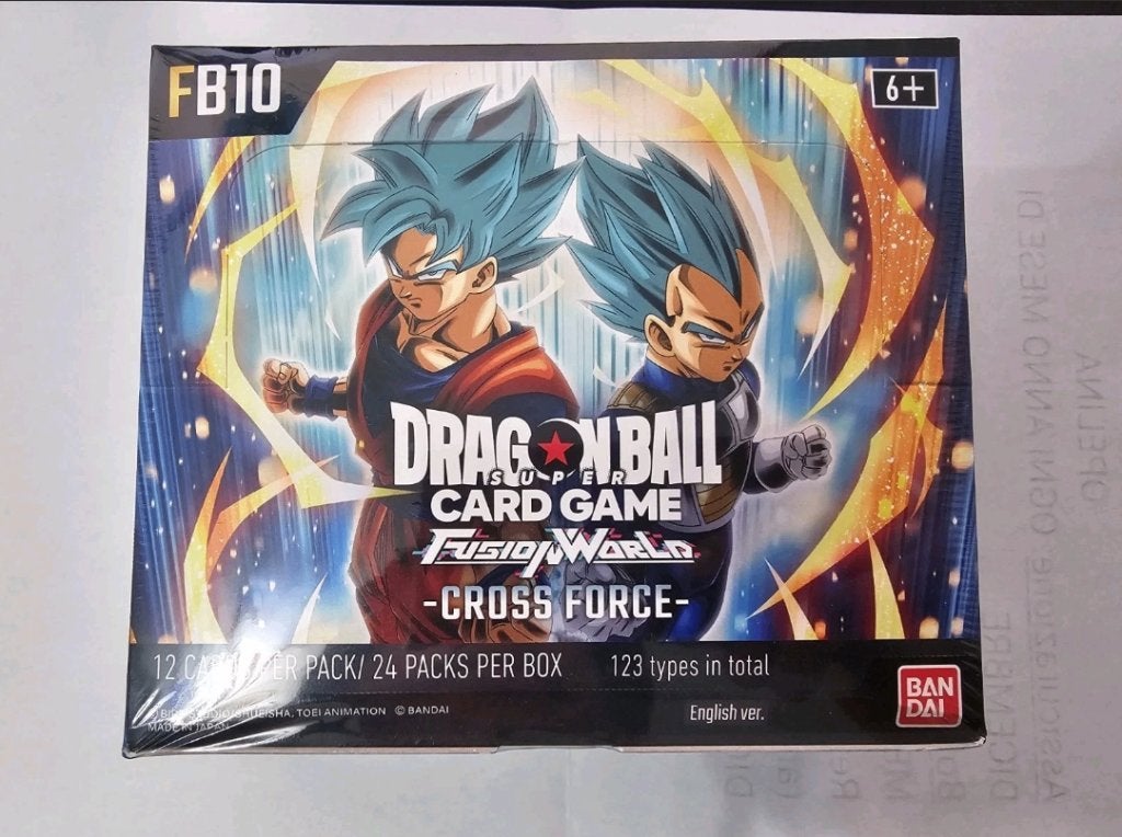 Dragon Ball Super Fusion World FB10 Cross Force Booster Box, Ophalen of Verzenden, Nieuw, Boosterbox