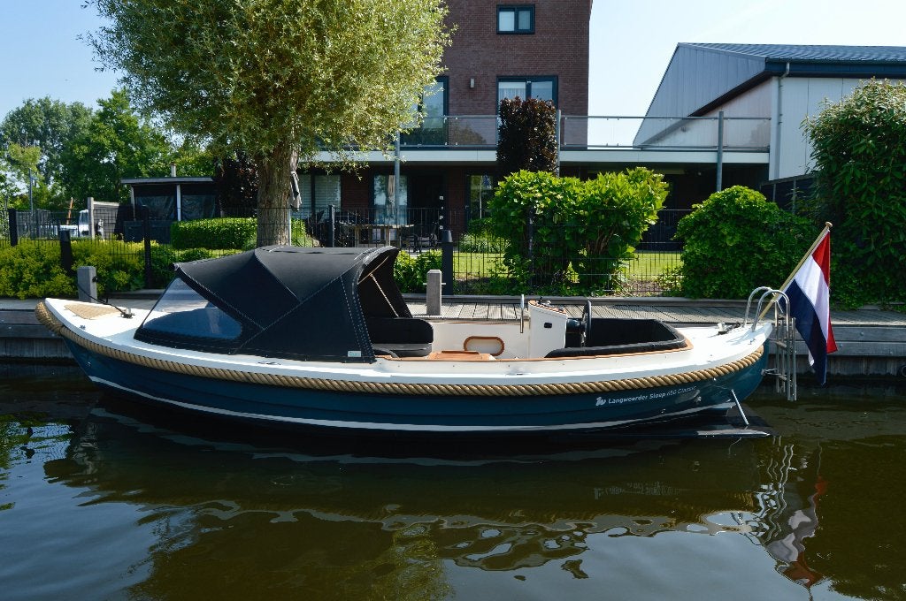 Langweerder Sloep 6.50 Classic - Waterwille, Diesel, Polyester, 65 cm, Antifouling