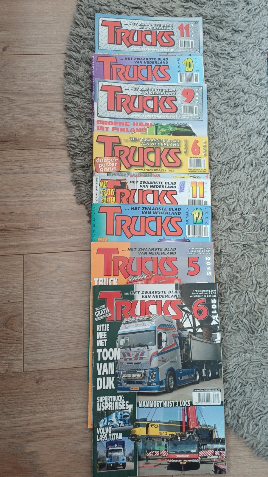 Trucks Magazine: Nummers uit 2004 en 2015, Ophalen of Verzenden, Gelezen, Overige typen