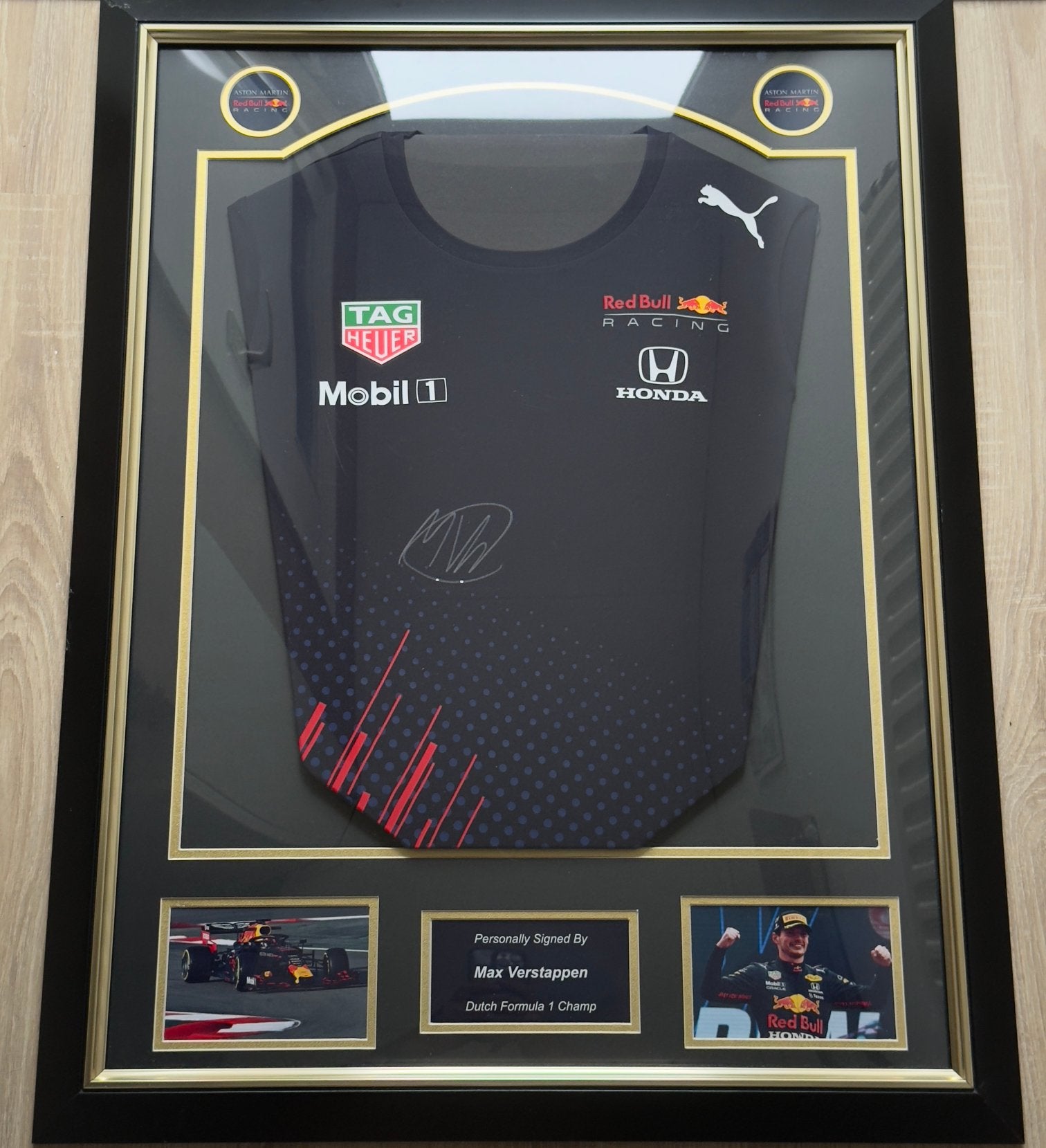 Gesigneerd shirt Max Verstappen, Ophalen, Nieuw, Formule 1