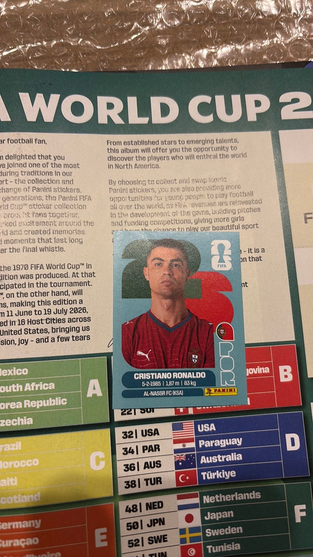 Cristiano Ronaldo, Ophalen of Verzenden, Zo goed als nieuw