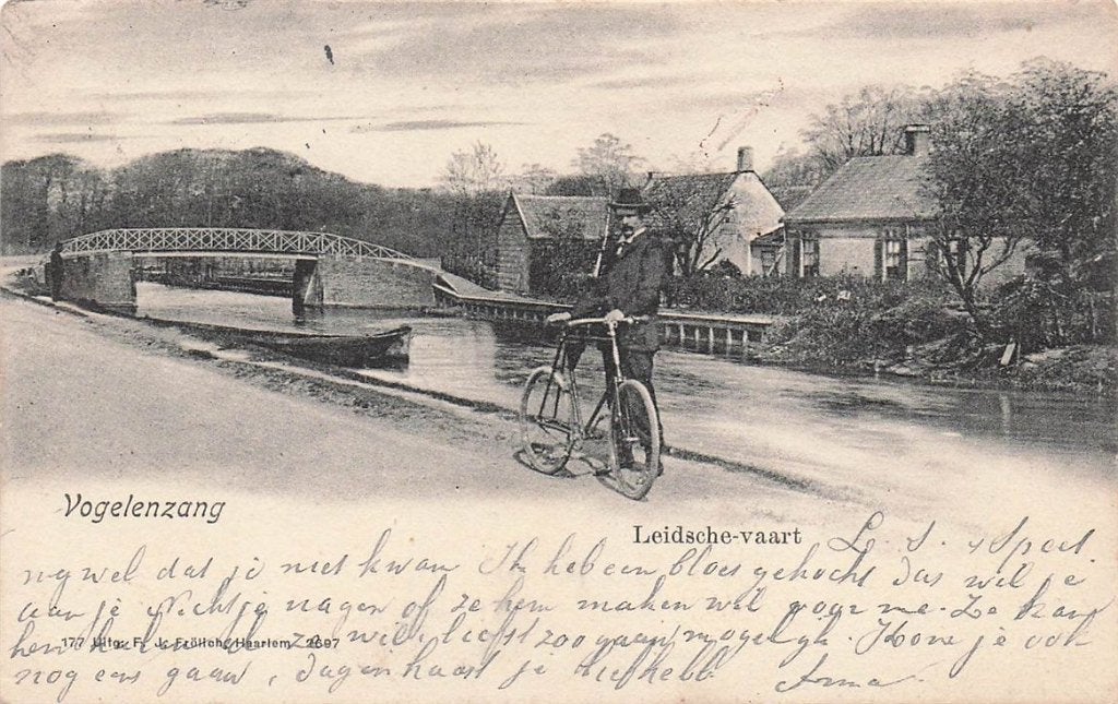 702-123-033 Vogelenzang Leidschevaart, Verzenden, Voor 1920, Noord-Holland