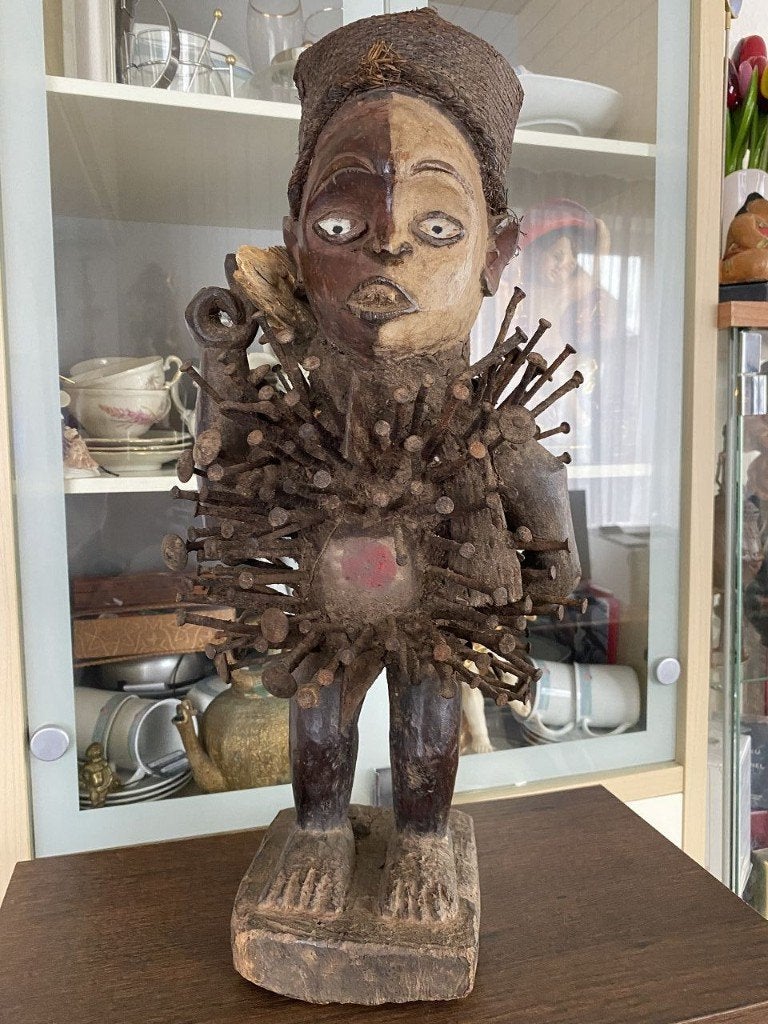 Guerriers kongo - sculptuur - Bakongo - Republiek Congo, Ophalen of Verzenden