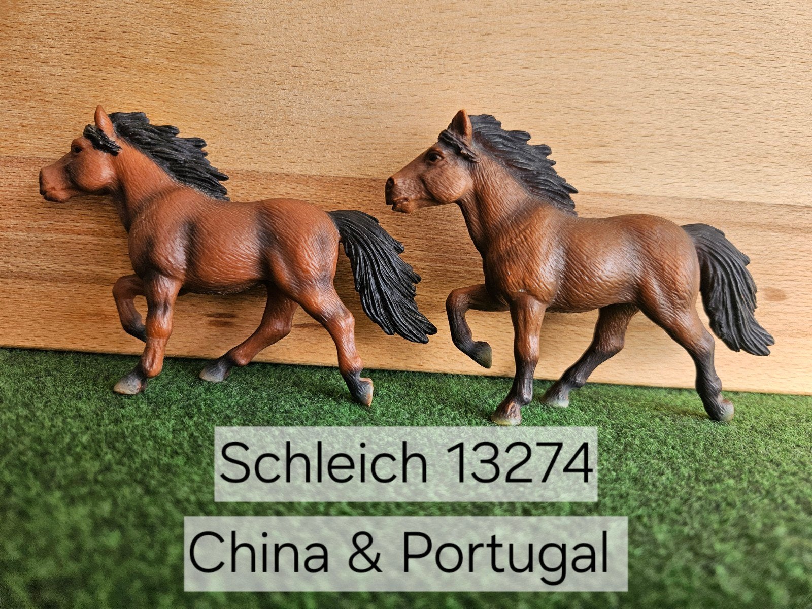 Schleich 13274 IJslander ruin uit 2003, Ophalen of Verzenden, Zo goed als nieuw, Paard, Beeldje of Figuurtje