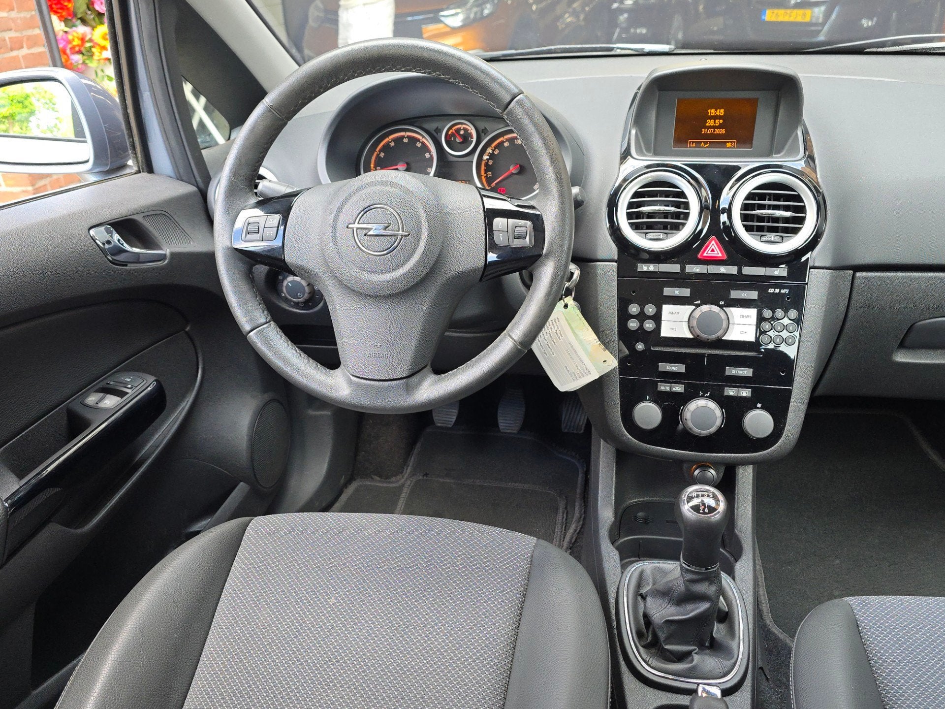 Opel Corsa 1.4-16V Cosmo Airco |Fietsendrager |Nap, Auto's, Opel, Voorwielaandrijving, 1063 kg, Gebruikt, Stuurwielverwarming