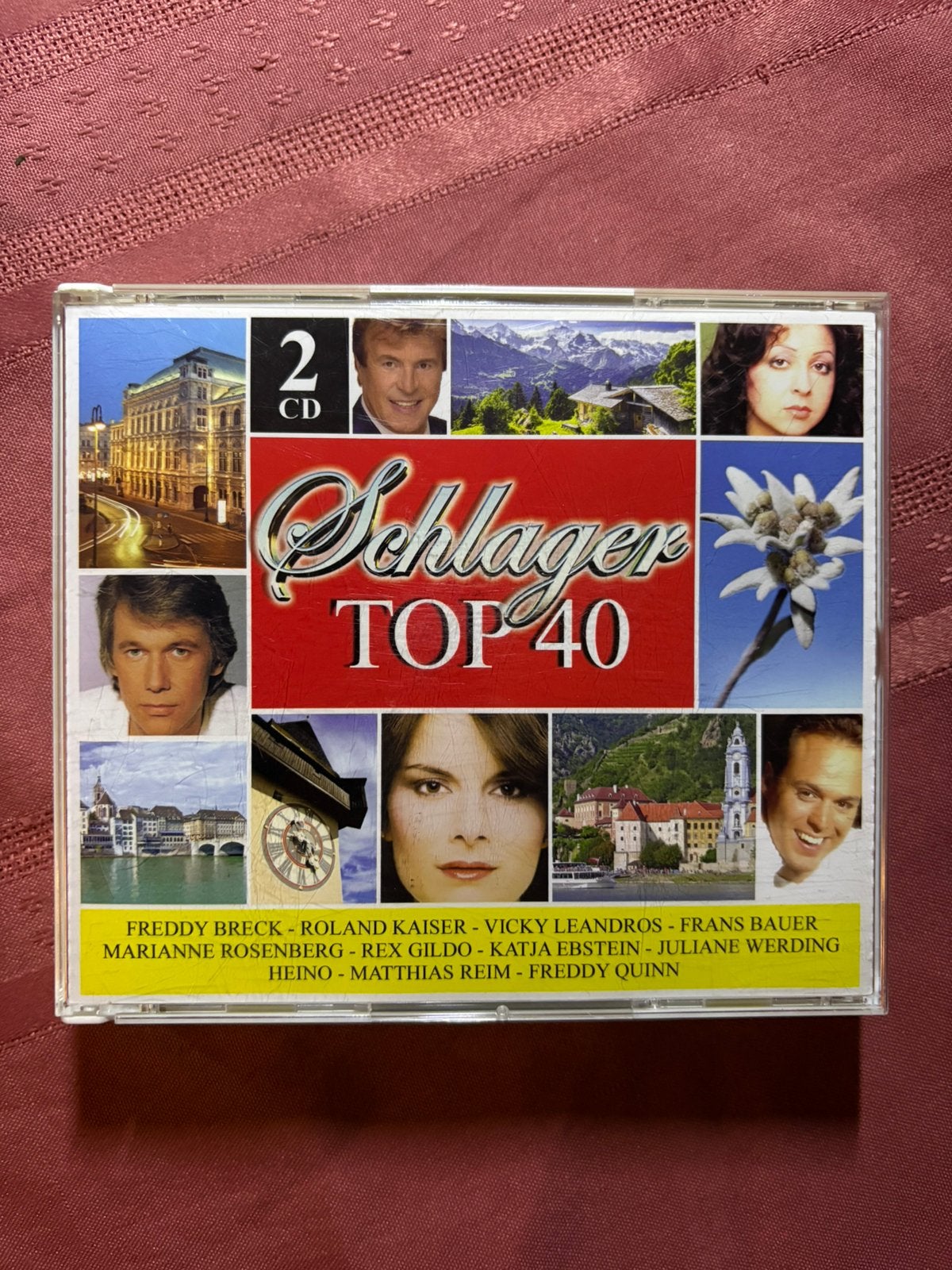 Schlager Top40  2cd-box, Verzenden, Gebruikt, Verzamelalbum, Schlager