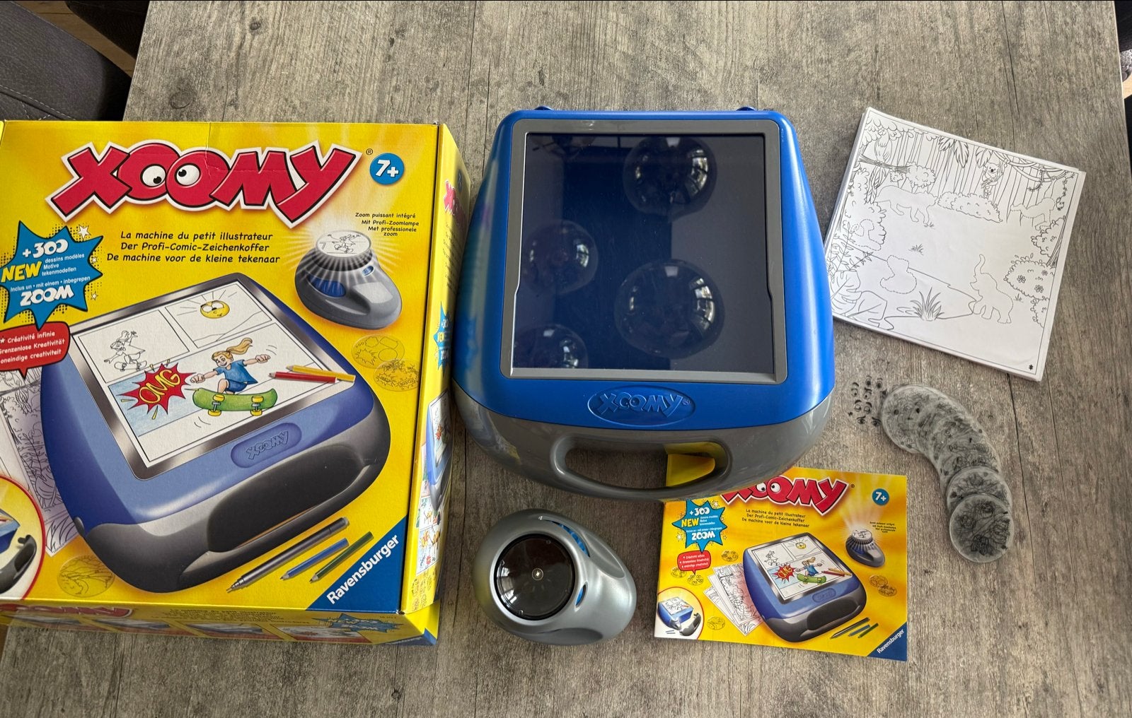 Xoomy grote Tekenmachine Projector - Ravensburger, Ophalen of Verzenden, Gebruikt, Knutselen, Met licht
