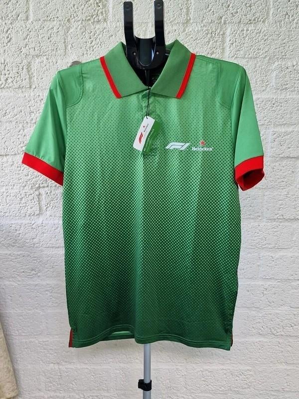 Heineken F1 polo M nieuw officieel licensed, Ophalen of Verzenden, Nieuw, Groen